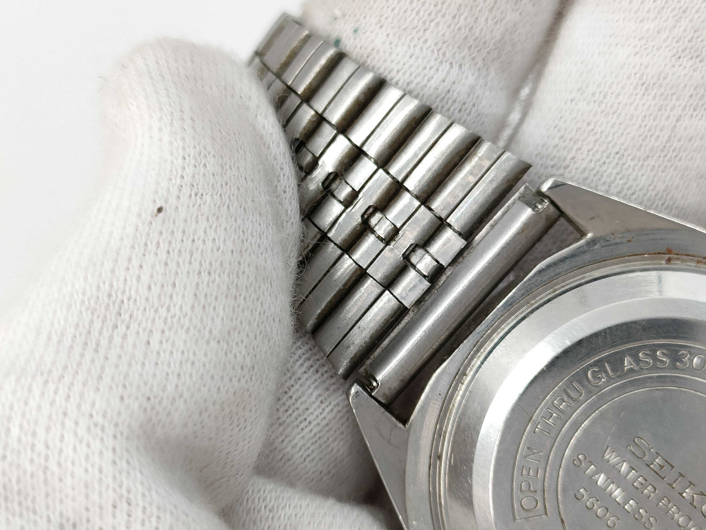 SEIKO Roadmatic 5606-7040 815348 AT Men's Watch Malfunctioning