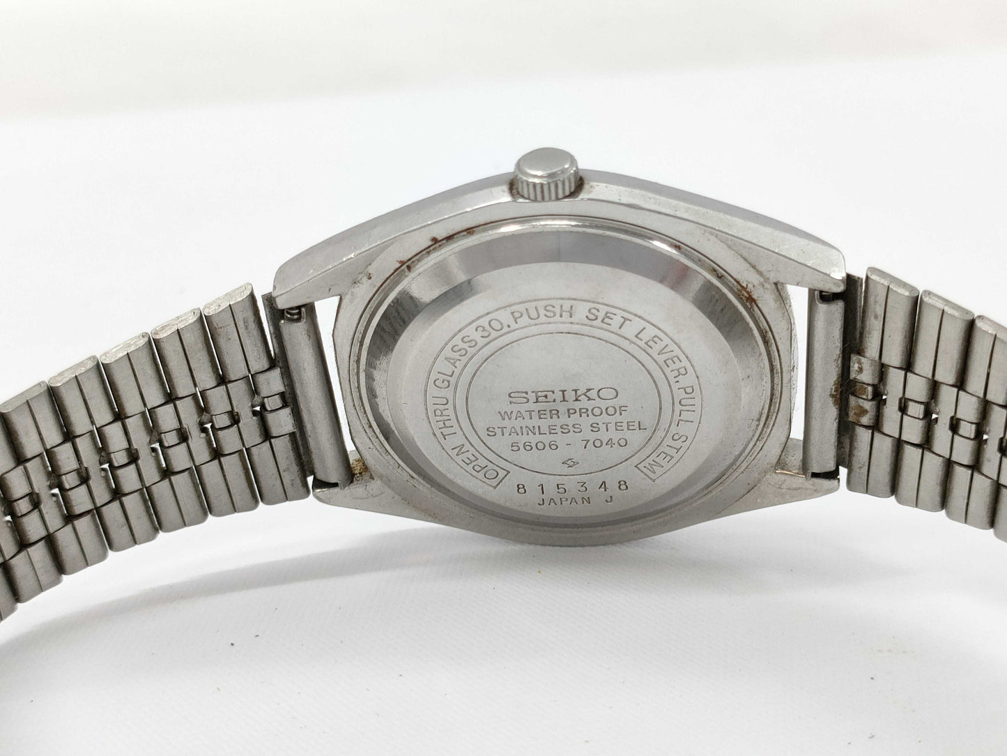 SEIKO Roadmatic 5606-7040 815348 AT Men's Watch Malfunctioning