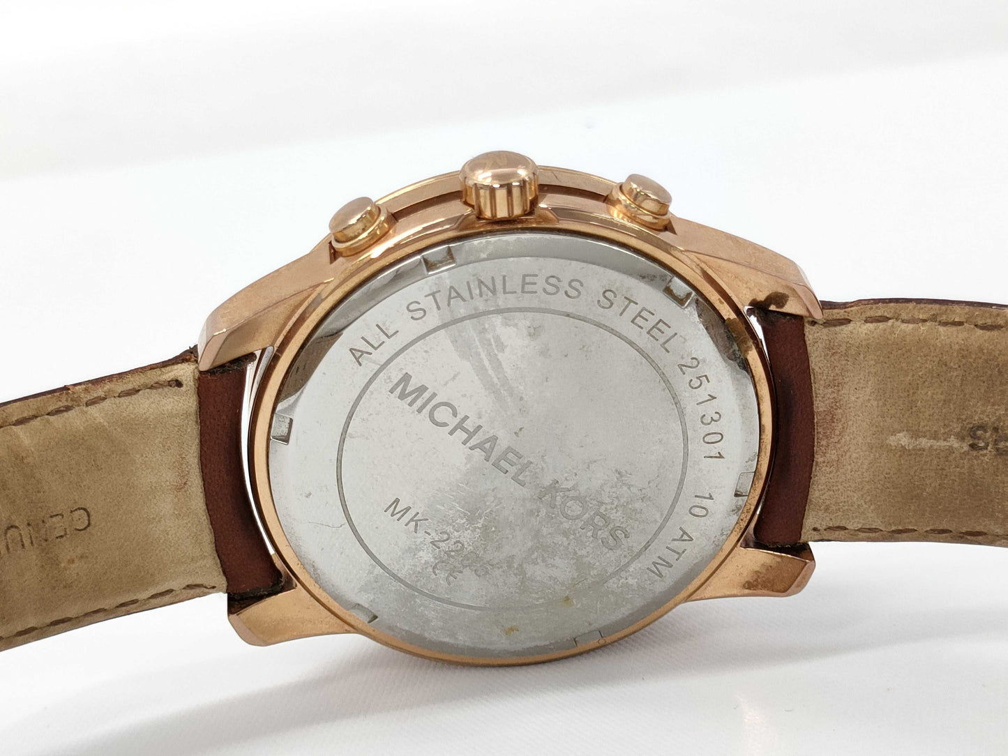 Michael Kors MK-2265 251301 QZ Men's Watch, Not Working, No Operational Guarantee
