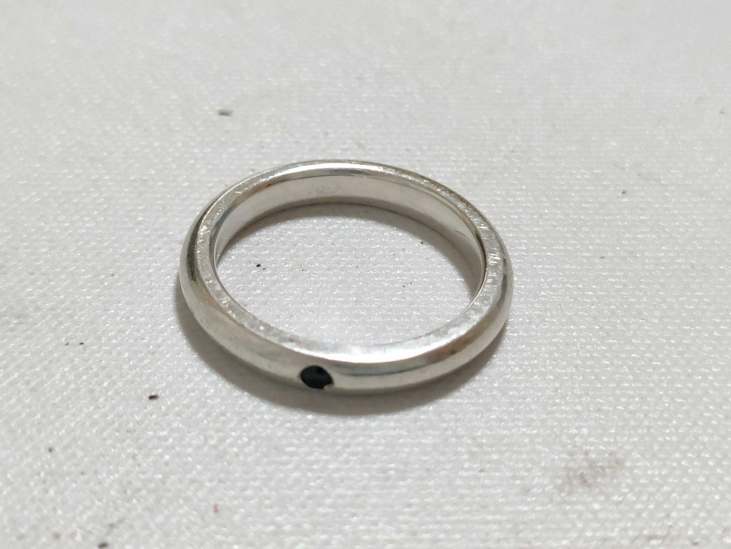 Tiffany & Co. Tiffany Stacking Band Ring SV925 Silver Ring