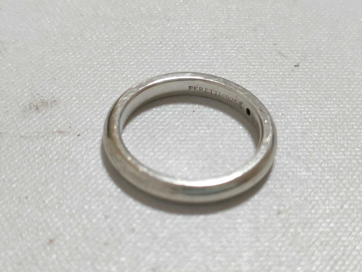 Tiffany & Co. Tiffany Stacking Band Ring SV925 Silver Ring