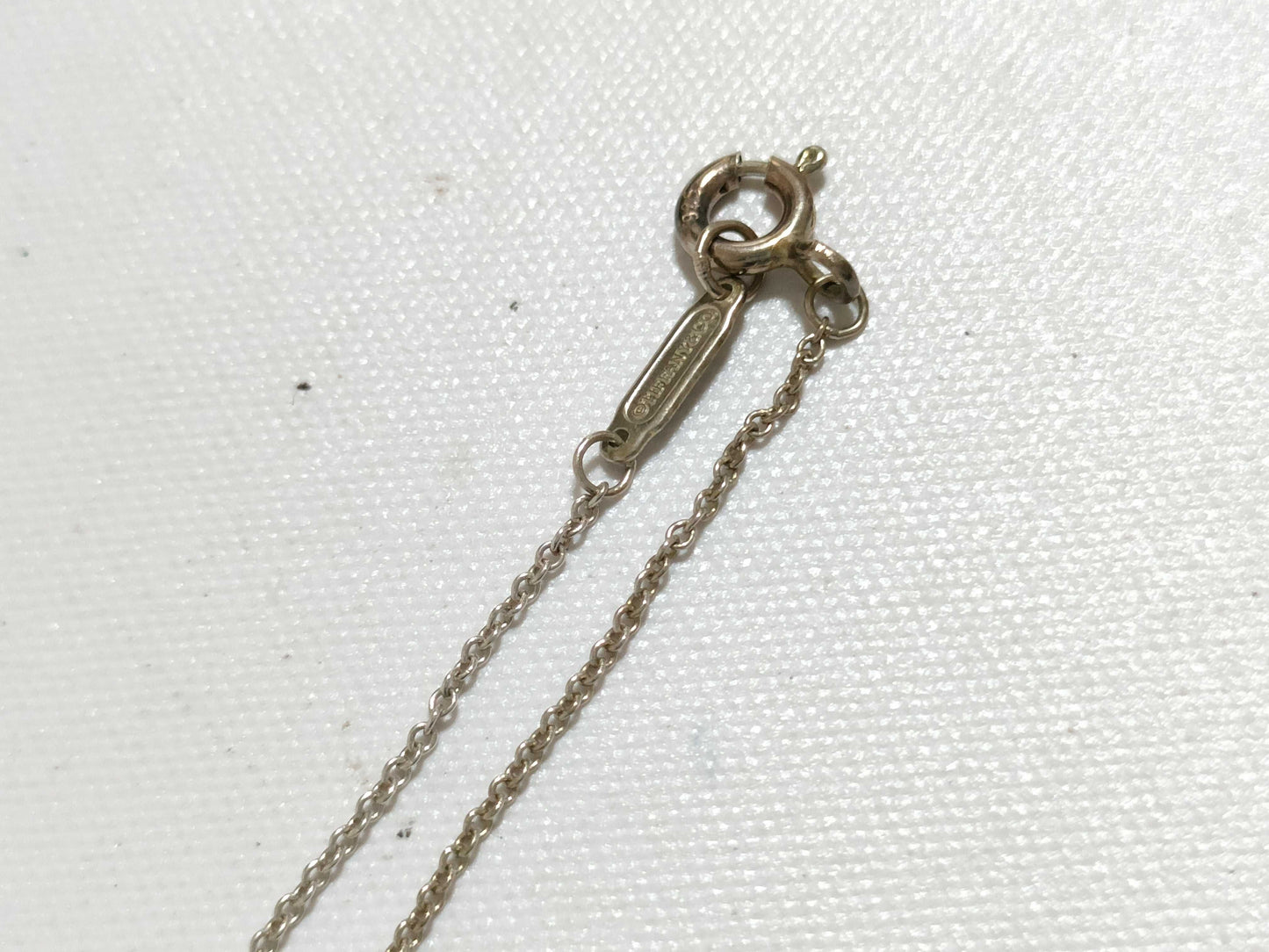 Tiffany & Co. Tiffany Round Lock Necklace SV925 Silver Necklace