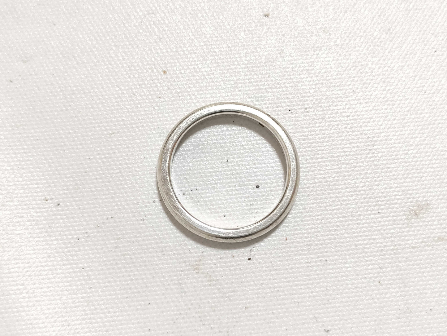 Tiffany & Co. Stacking Band Ring in SV925 with Diamonds and Silver
