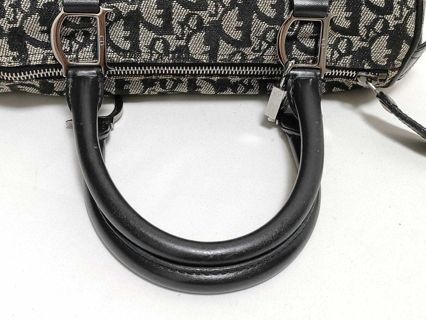 Dior Trotter Mini Boston Handbag with Padlock