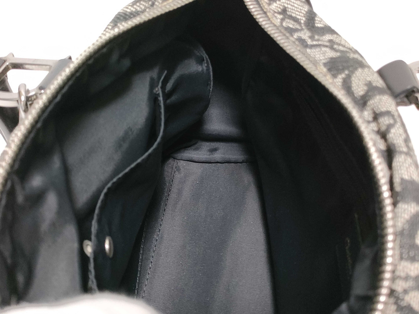 Dior Trotter Mini Boston Handbag with Padlock