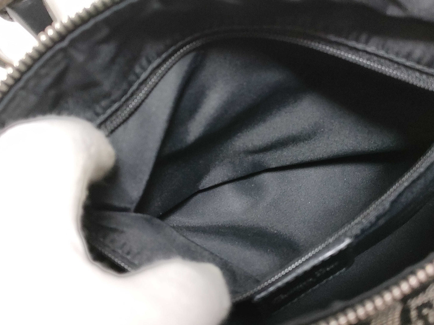 Dior Trotter Mini Boston Handbag with Padlock
