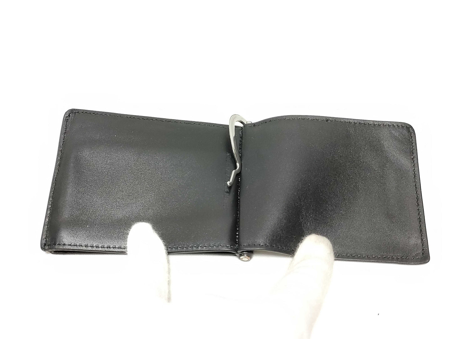 Maison Margiela Black Bifold Wallet with Billfold