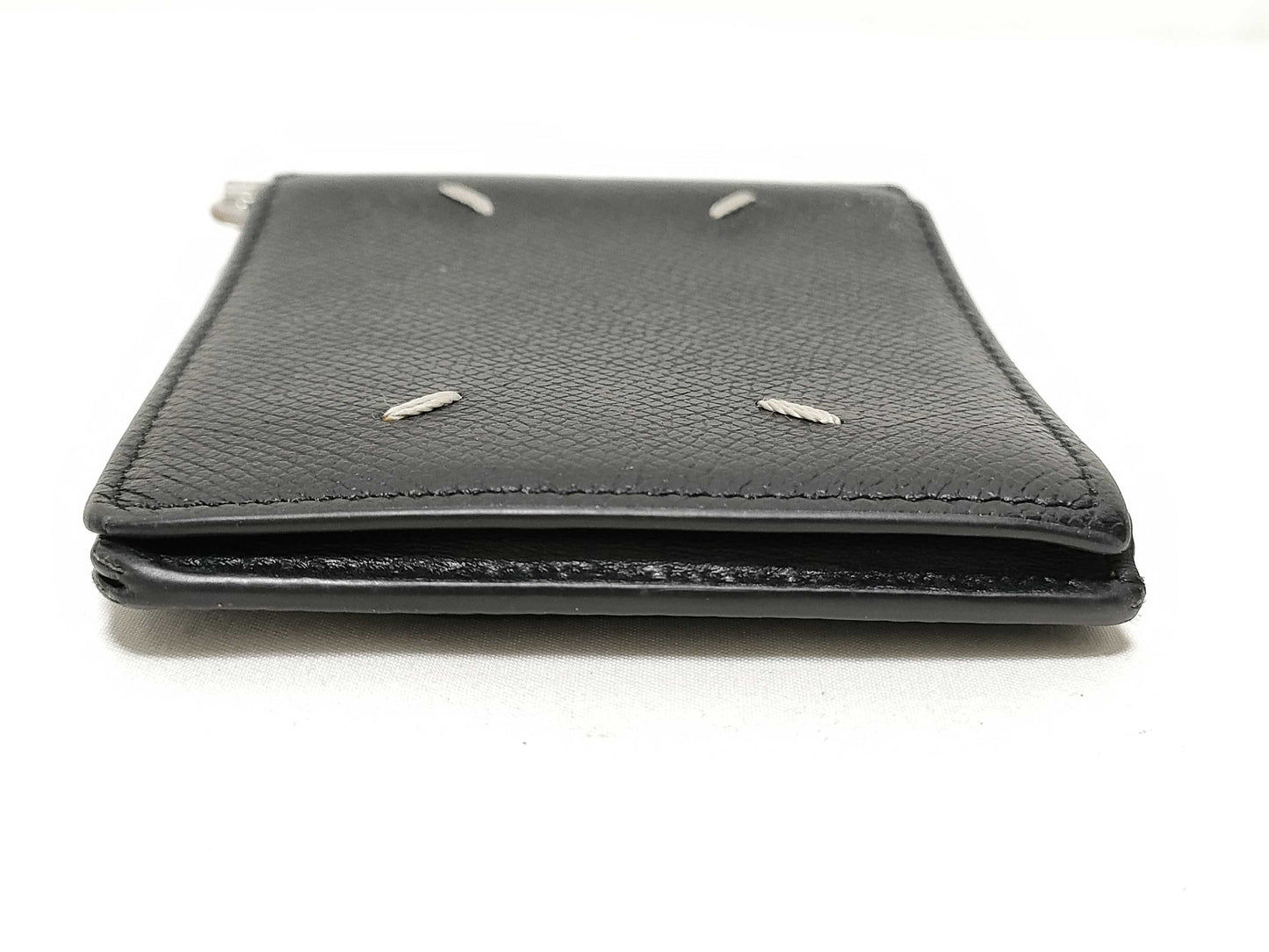 Maison Margiela Black Bifold Wallet with Billfold