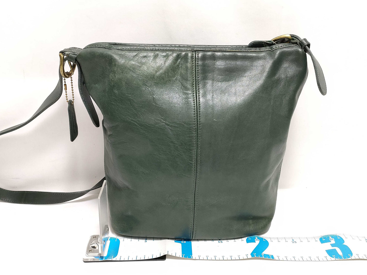 COACH Old Coach Green Shoulder Bag