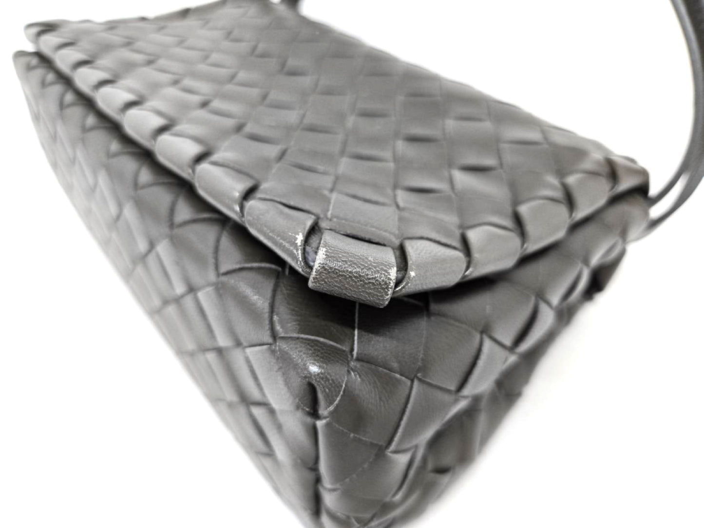 BOTTEGA VENETA Intrecciato Baby Olympia 609231 2-Way Shoulder Bag