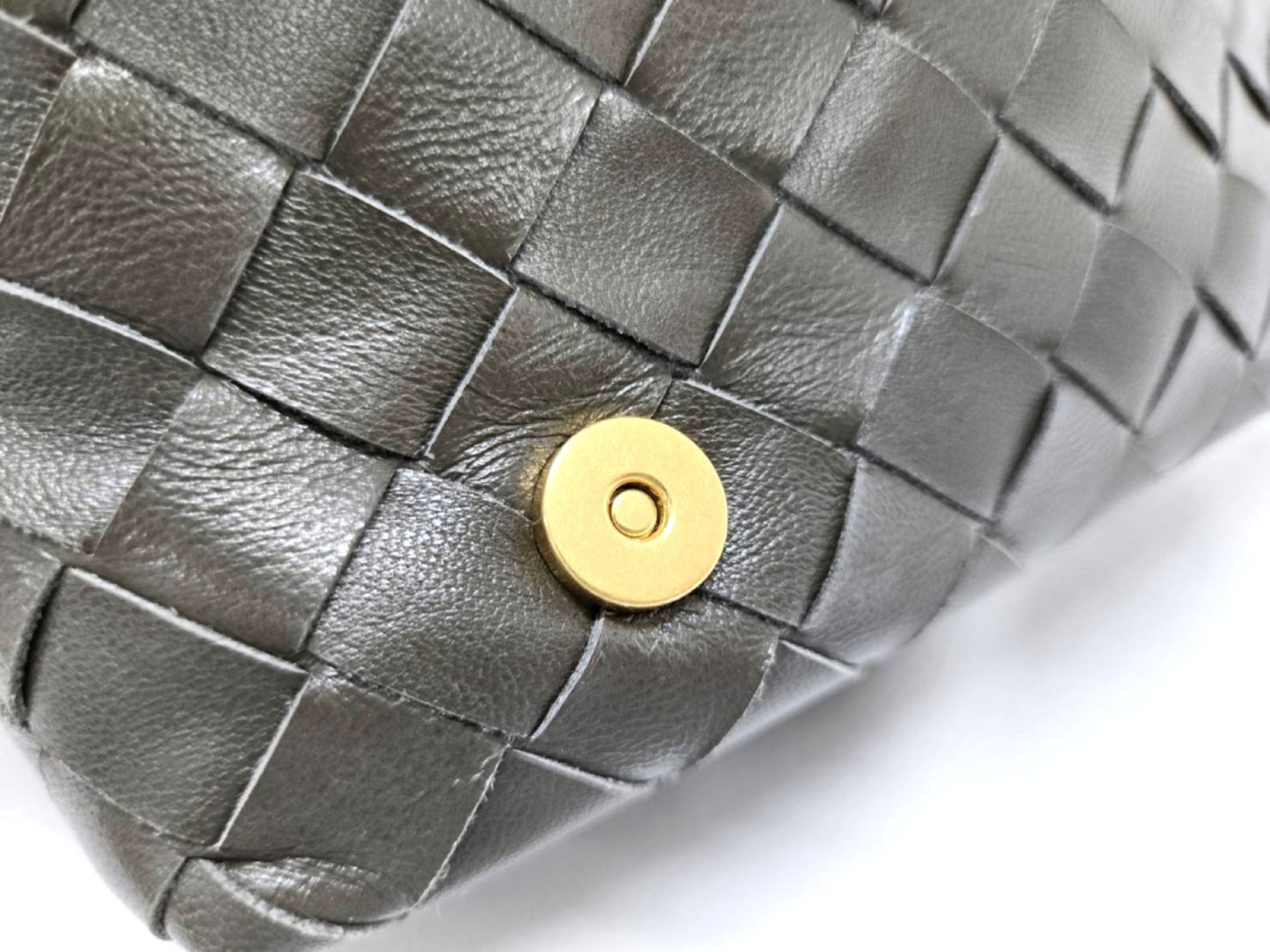 BOTTEGA VENETA Intrecciato Baby Olympia 609231 2-Way Shoulder Bag