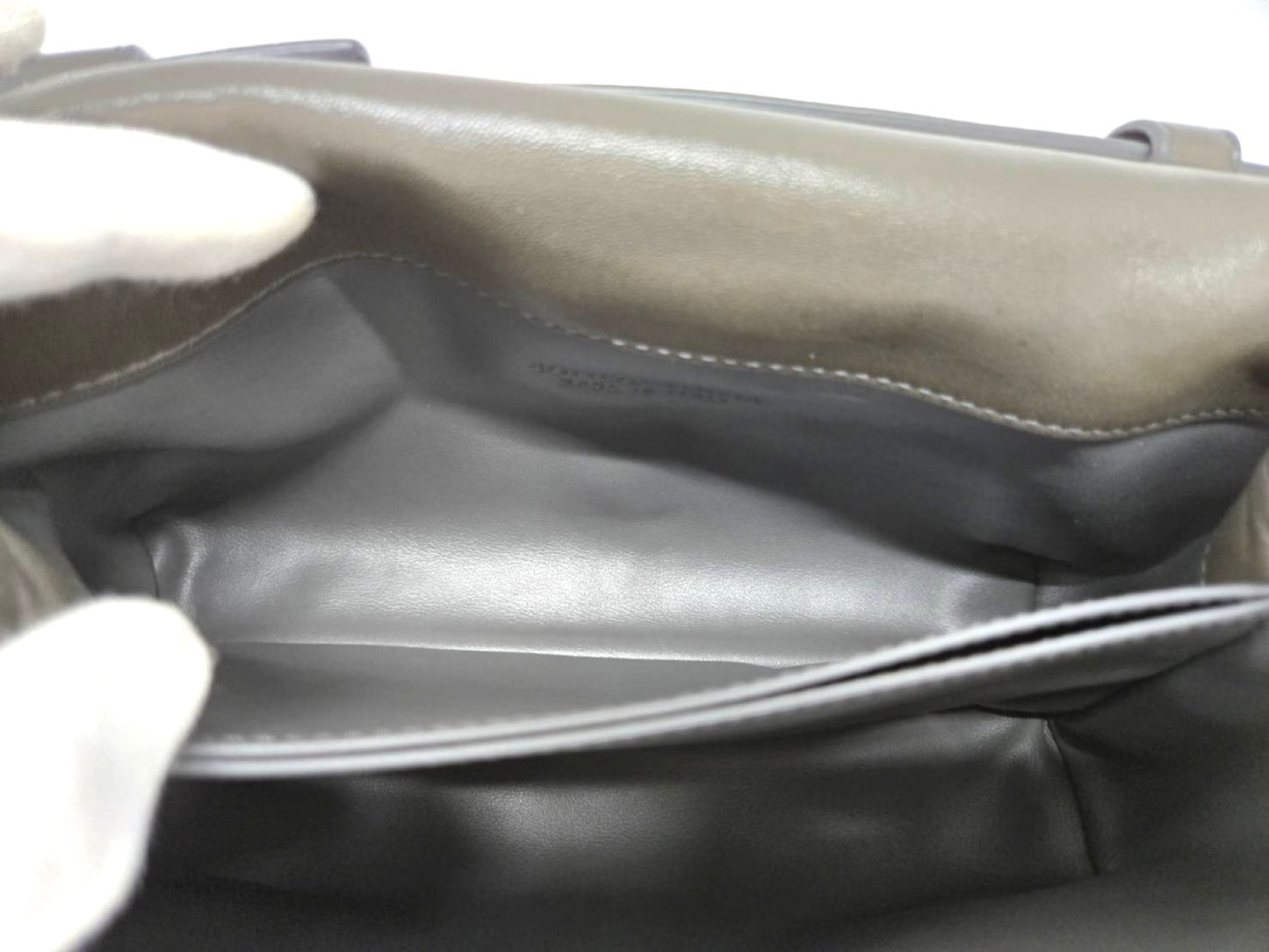 BOTTEGA VENETA Intrecciato Baby Olympia 609231 2-Way Shoulder Bag