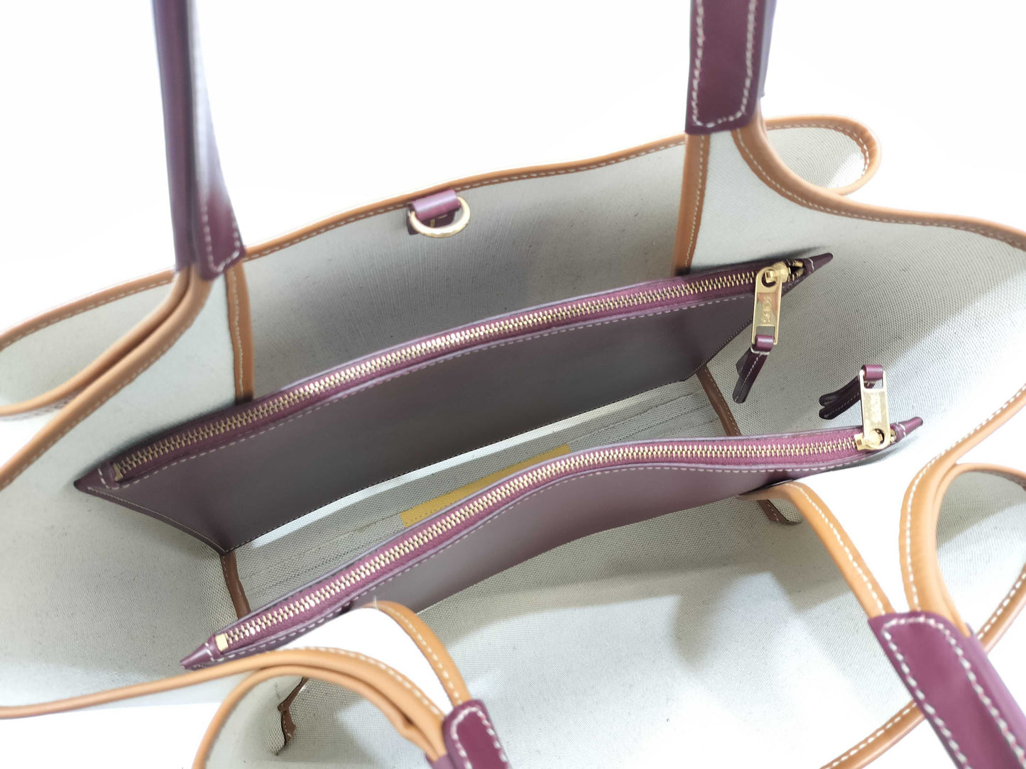 TODS Tod's Two-Tone Lion Tote Bag