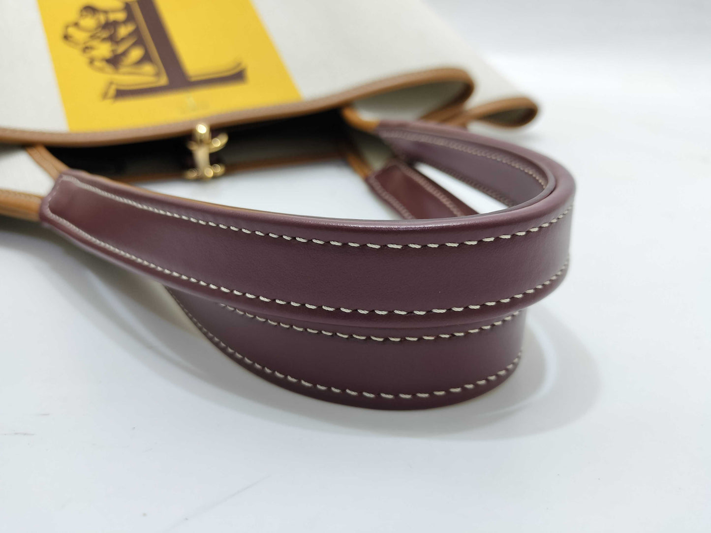 TODS Tod's Two-Tone Lion Tote Bag