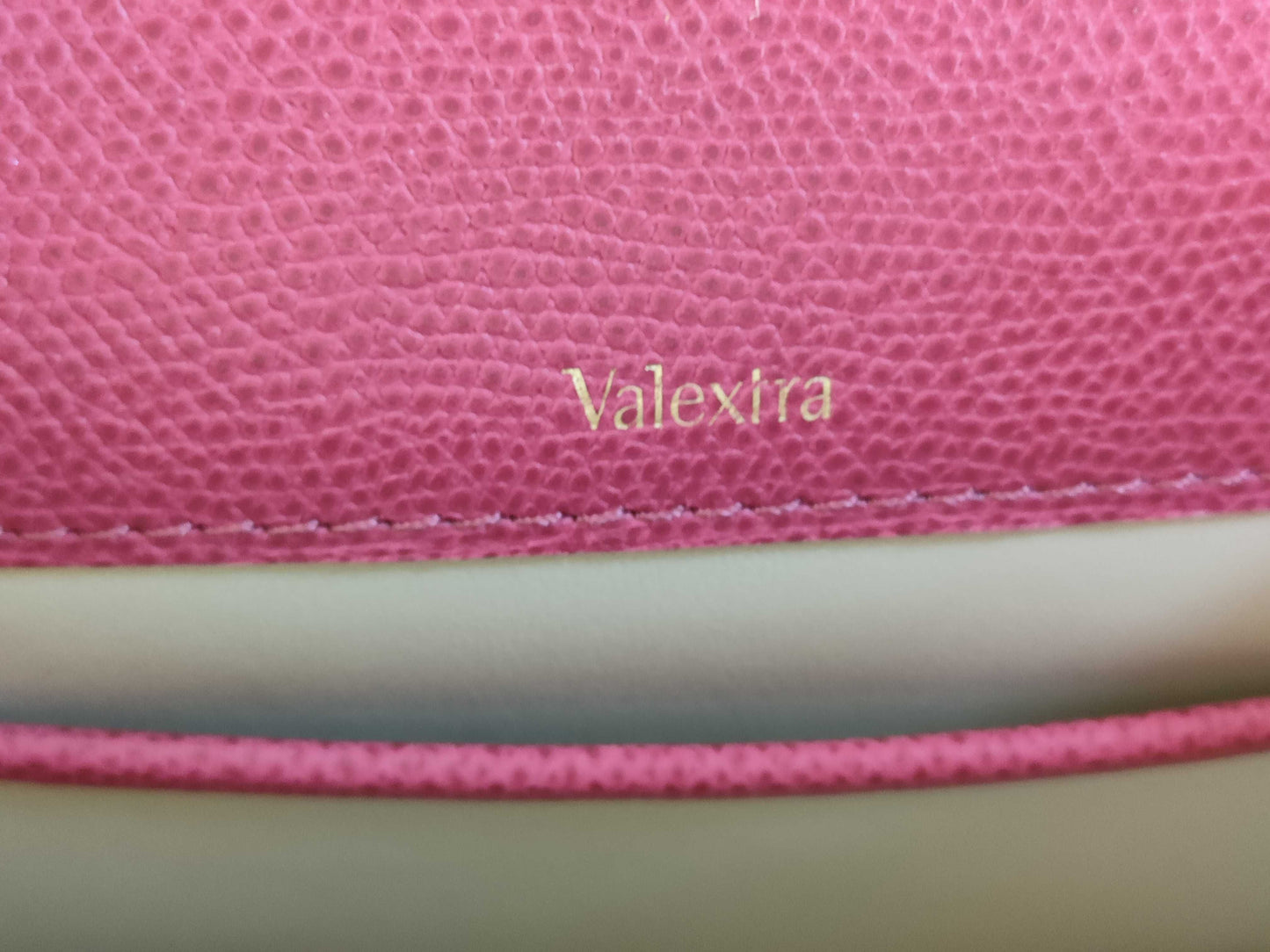 Valextra 2-way Iside handbag in shocking pink