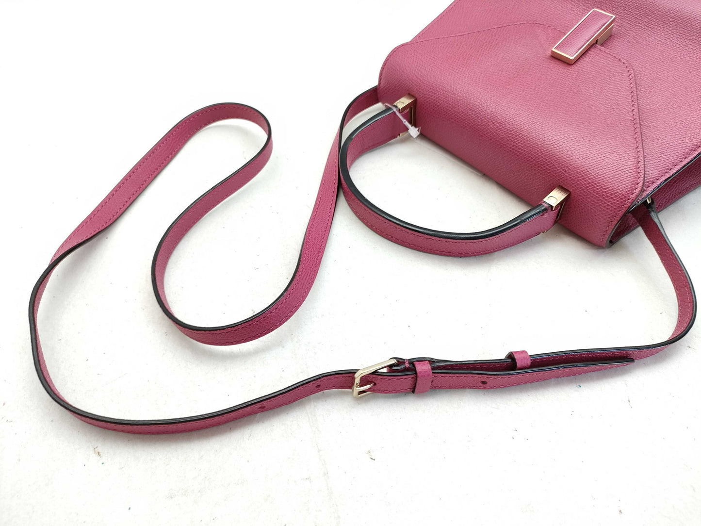 Valextra 2-way Iside handbag in shocking pink
