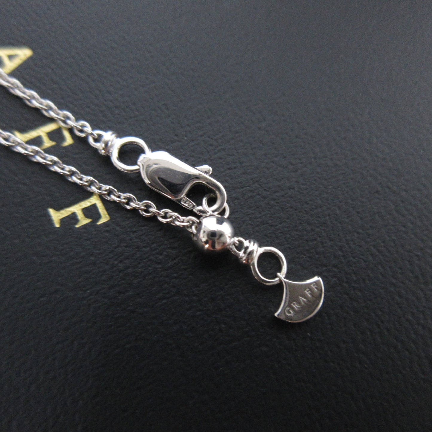 GRAFF Butterfly Large Silhouette Diamond Necklace in WG Au750, 6.7g