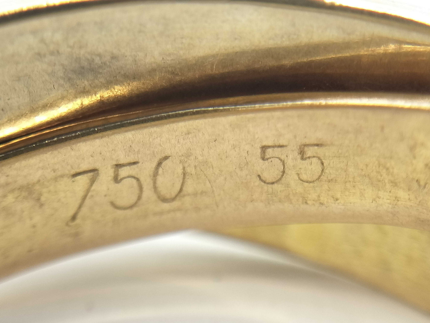 Cartier Trinity #55 750 7.4g Ring