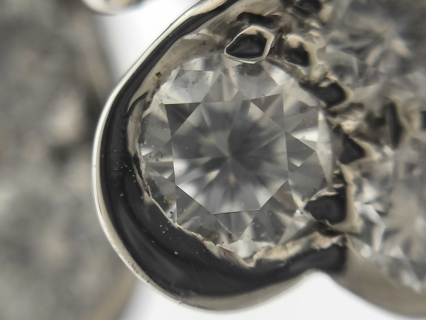 Tiffany & Co. Butterfly Motif Diamond Ring in PT950, 7.2g