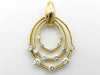 Queen Diamond YG 750 10.1g Pendant Top