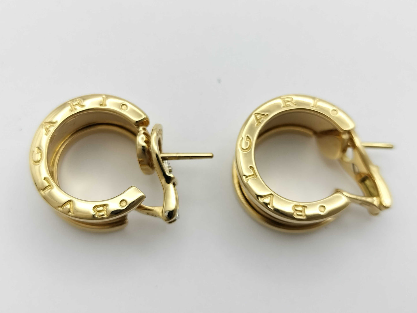 BVLGARI B.zero1 YG 750 14.8g Earrings