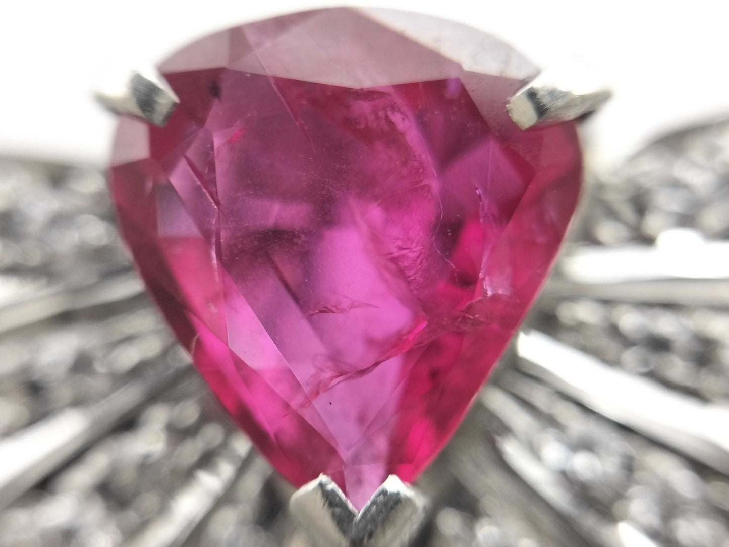 R1.87ct D0.81ct PT900 7.6g Pendant Top