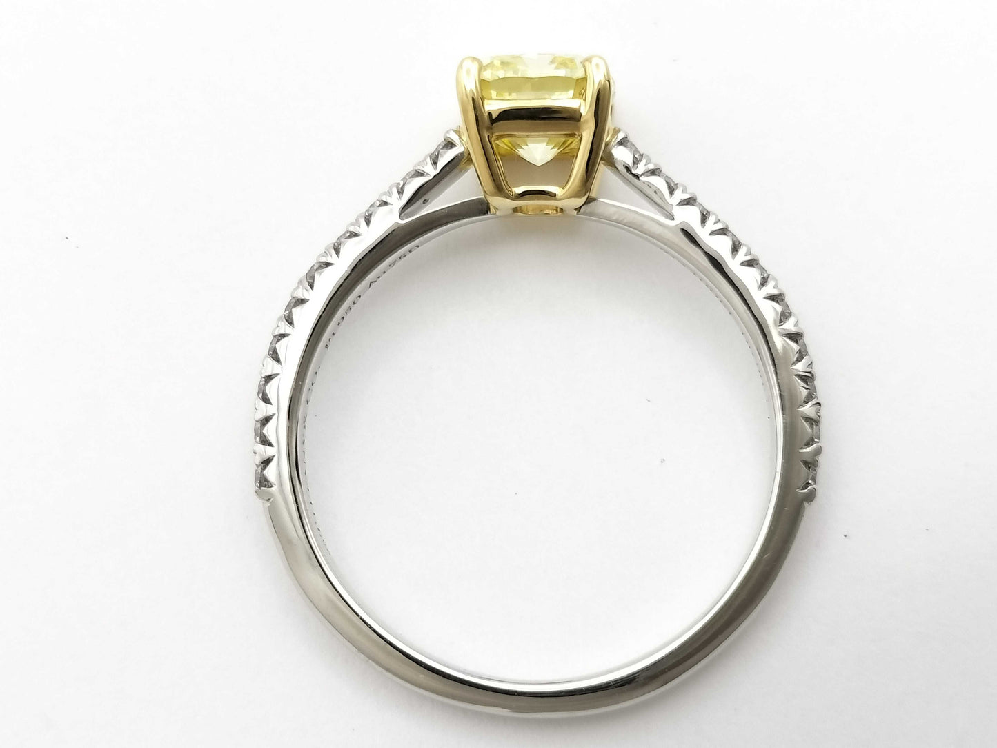 Tiffany & Co. Novo D0.90ct Diamond Ring in PT950/Au750, 2.7g