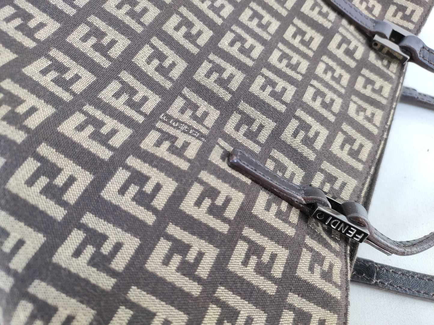 FENDI Zucchino Tote Bag