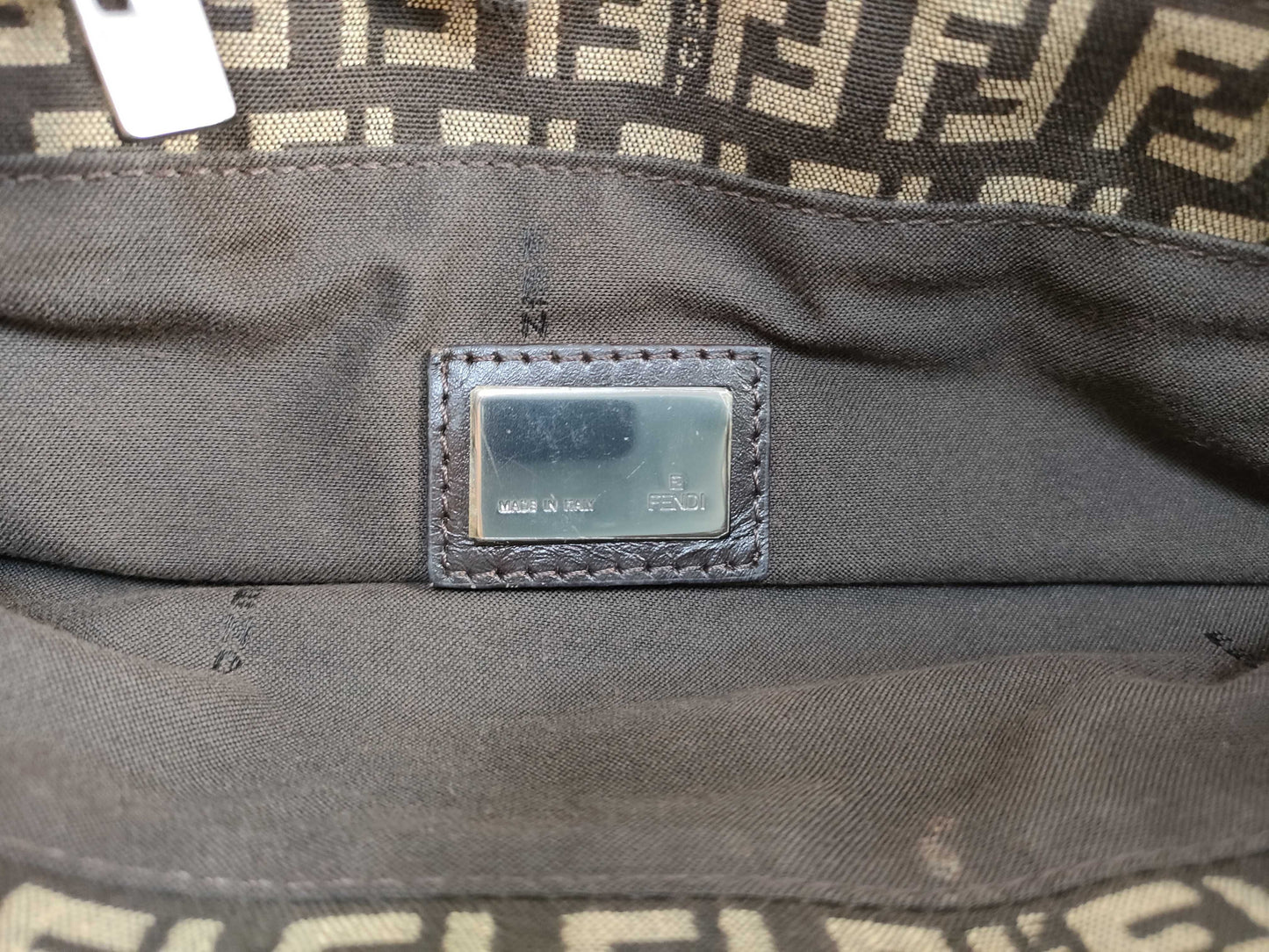 FENDI Zucchino Tote Bag