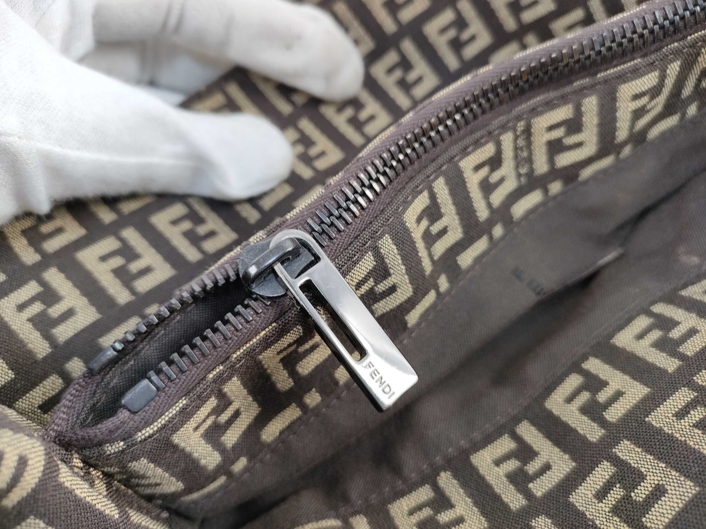 FENDI Zucchino Tote Bag