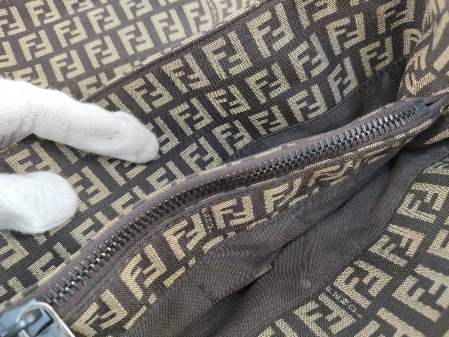 FENDI Zucchino Tote Bag