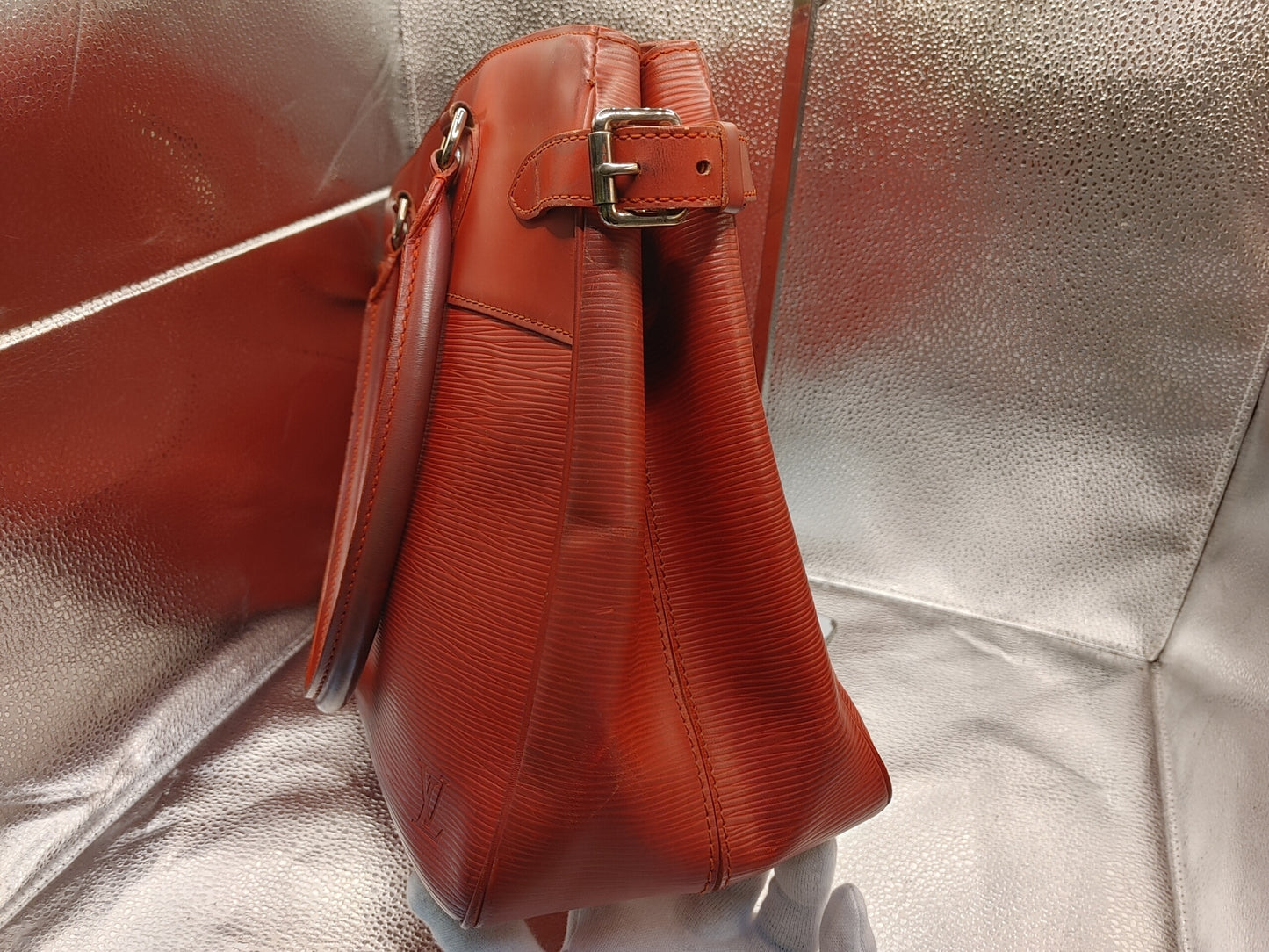 LOUIS VUITTON Epi Passy PM Tote Bag M5926E SN0066 Rouge Tote Bag
