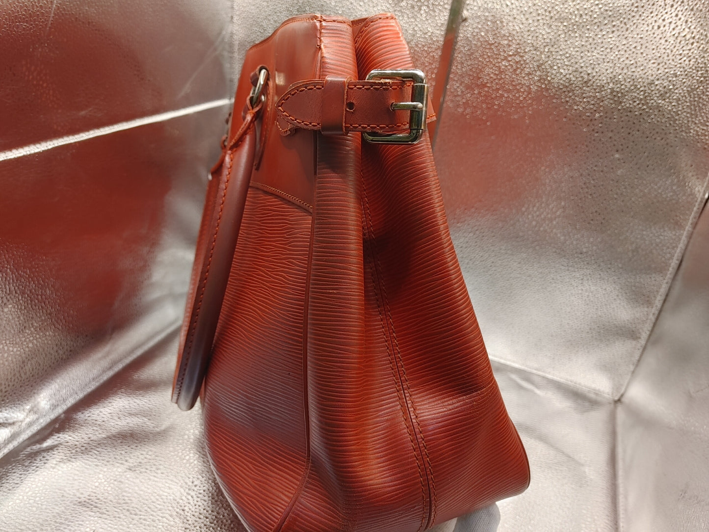 LOUIS VUITTON Epi Passy PM Tote Bag M5926E SN0066 Rouge Tote Bag