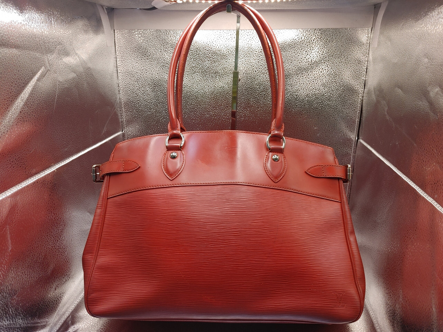 LOUIS VUITTON Epi Passy PM Tote Bag M5926E SN0066 Rouge Tote Bag