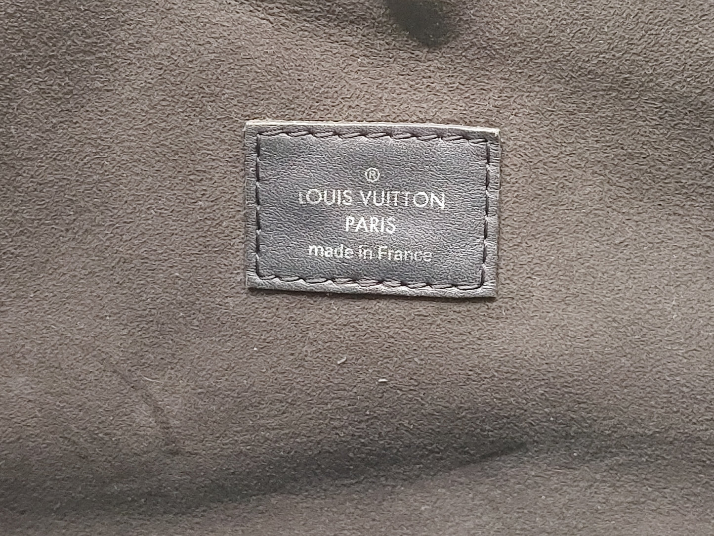 LOUIS VUITTON Epi Neverfull MM M40932 FL1153 Noir Tote Bag with Pouch