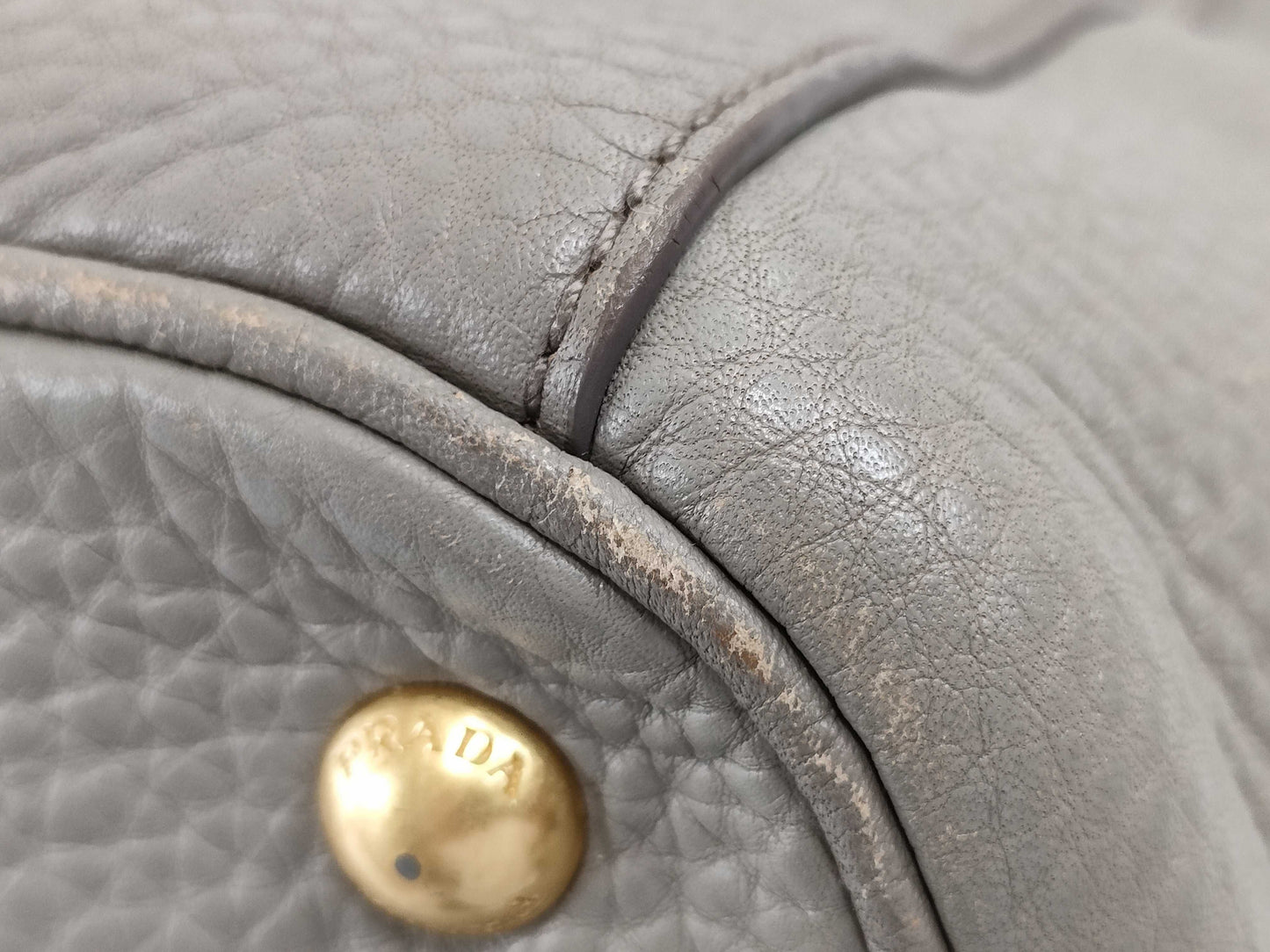 PRADA PRADA Prada 2-Way Tote Bag Leather with Strap BR4992 Tote Bag
