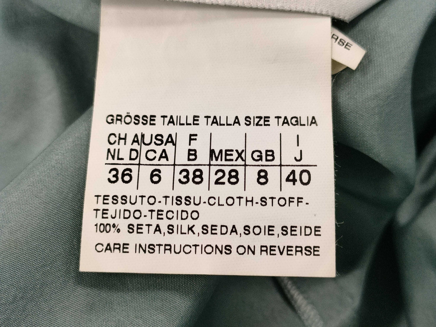MaxMara MAX MARA 100% Silk Long Coat 40 Coat