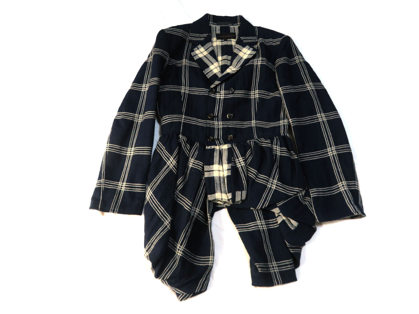 COMME des GARCONS COMME des GARCONS Comme des Garçons Check Jacket 80s Jacket