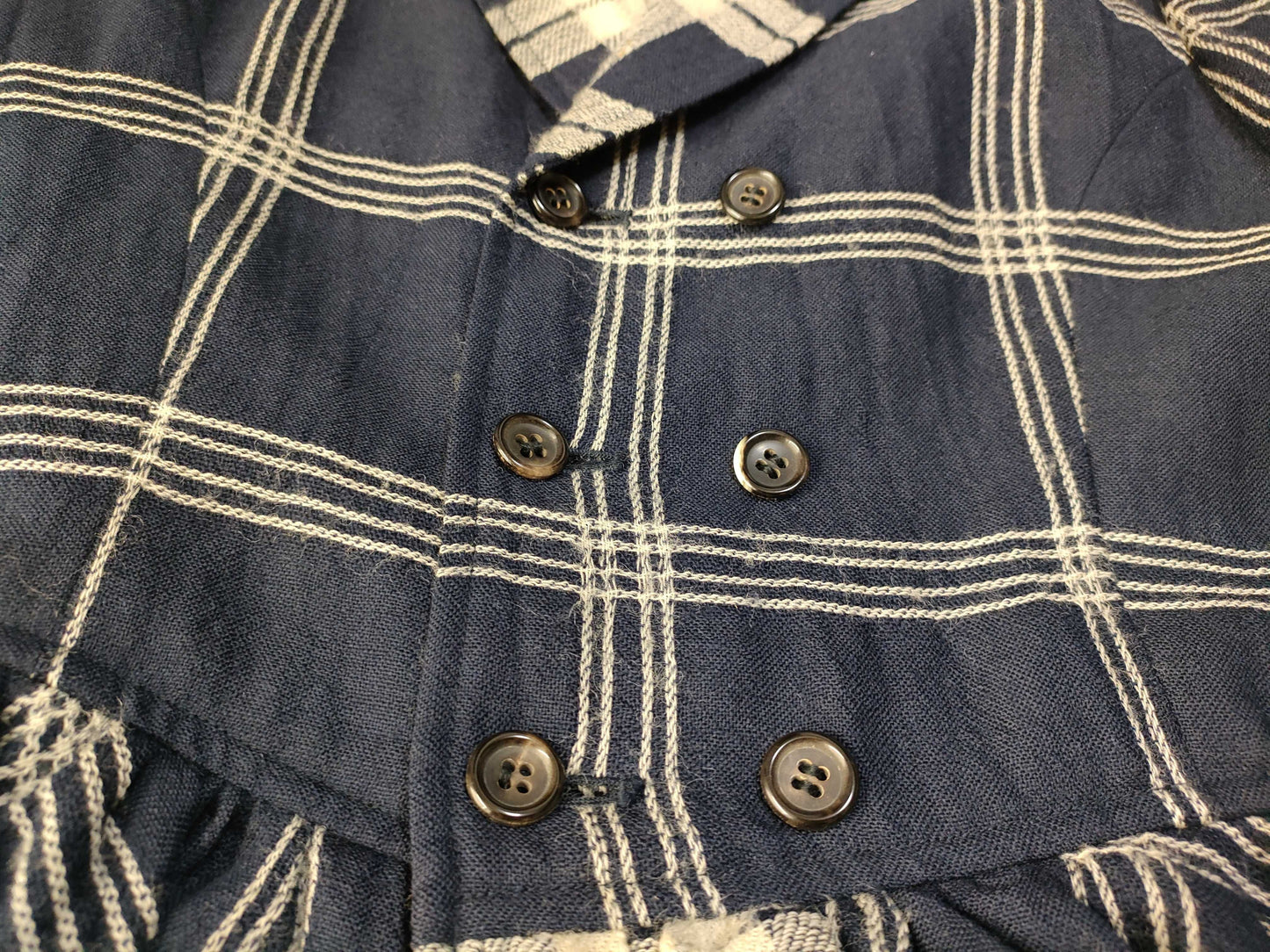 COMME des GARCONS COMME des GARCONS Comme des Garçons Check Jacket 80s Jacket