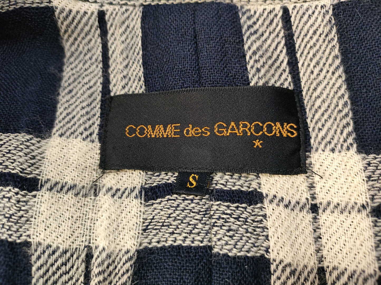 COMME des GARCONS COMME des GARCONS Comme des Garçons Check Jacket 80s Jacket