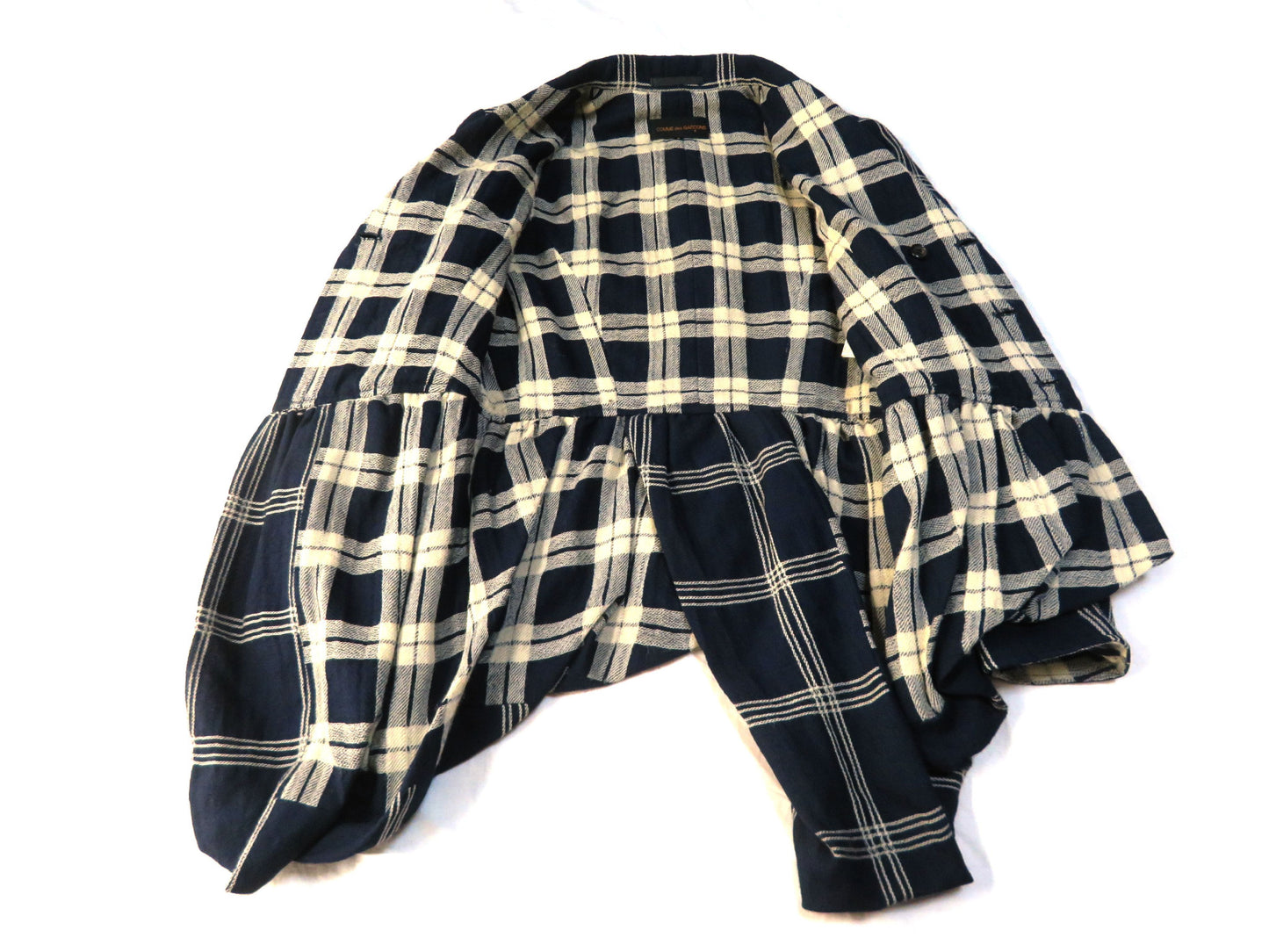 COMME des GARCONS COMME des GARCONS Comme des Garçons Check Jacket 80s Jacket