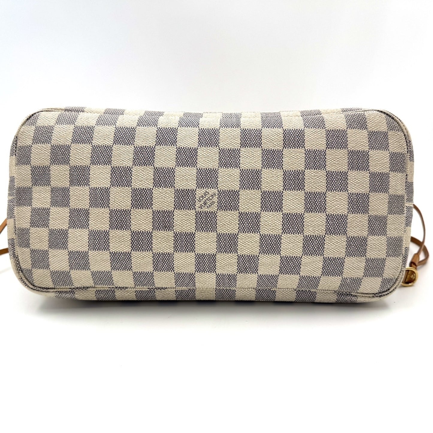 LOUIS VUITTON Damier Azur Neverfull Tote Bag