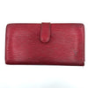 LOUIS VUITTON Epi Long Wallet Red Wallet