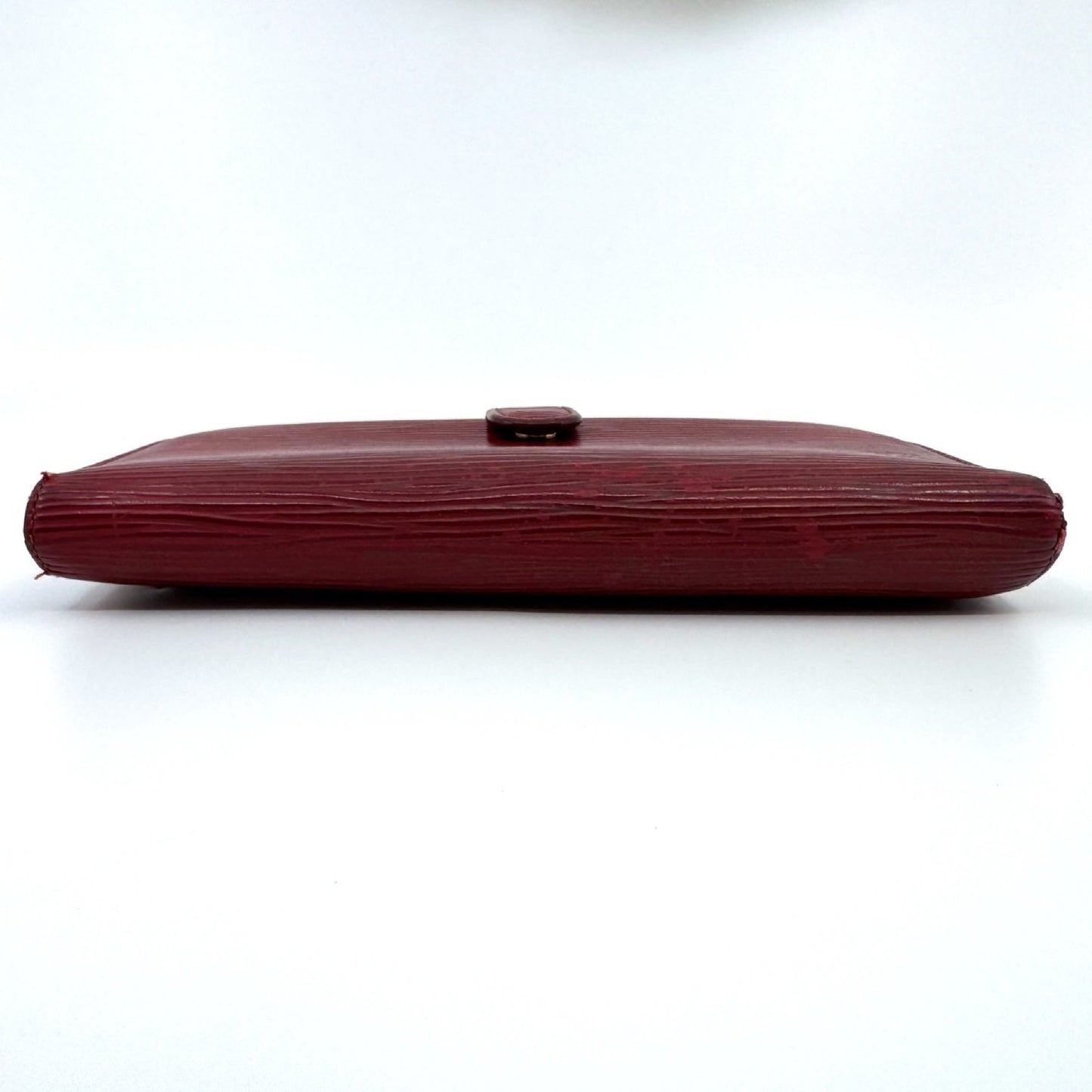 LOUIS VUITTON Epi Long Wallet Red Wallet