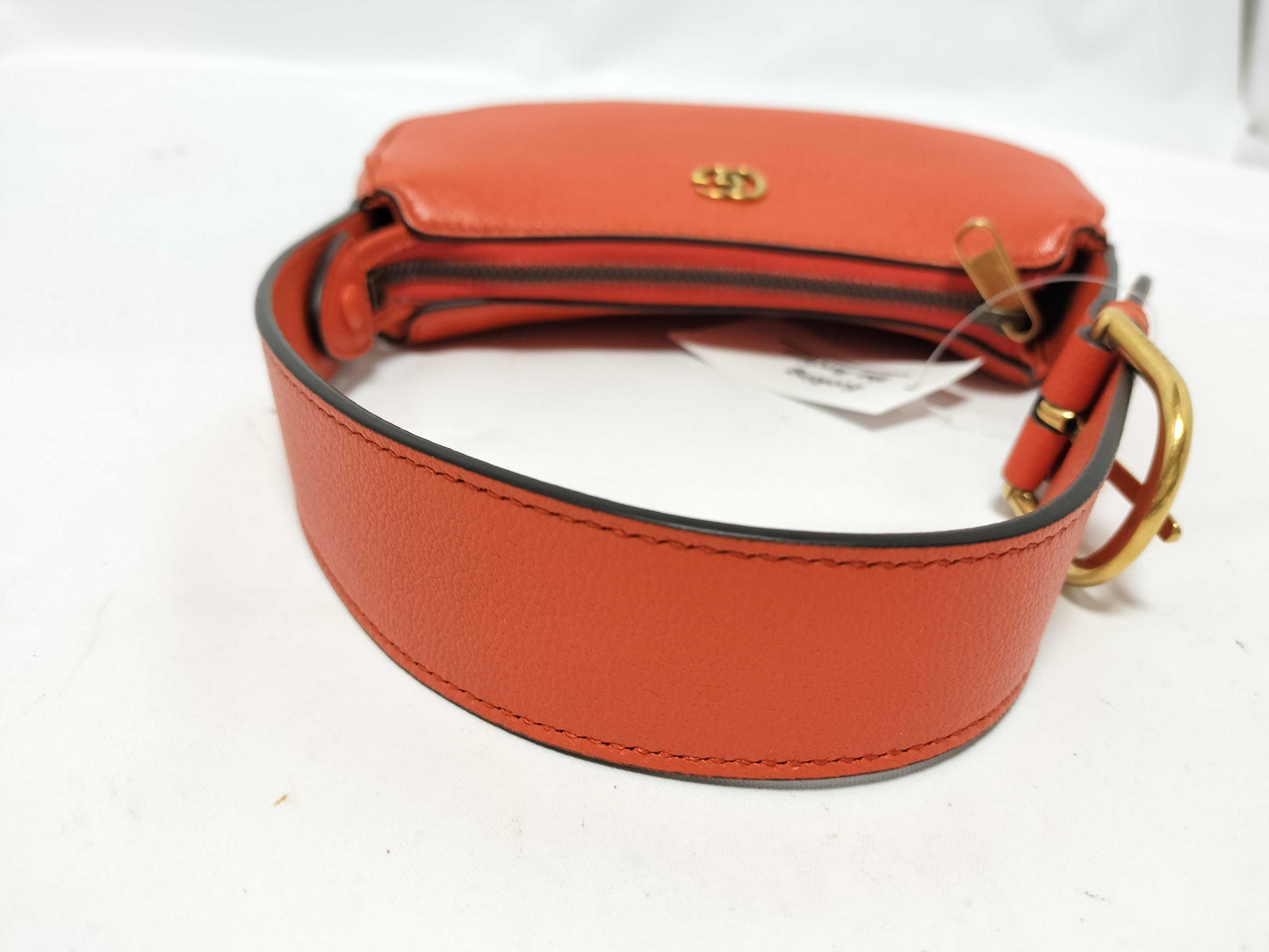 GUCCI Unused GG Marmont Aphrodite Handbag 739076 Orange