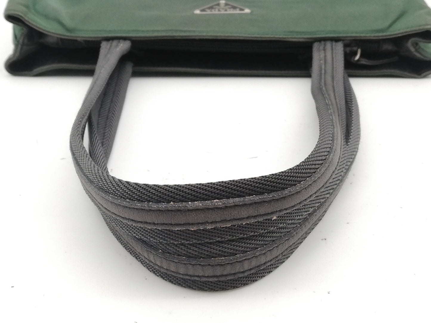 PRADA Tessuto Khaki Shoulder Bag