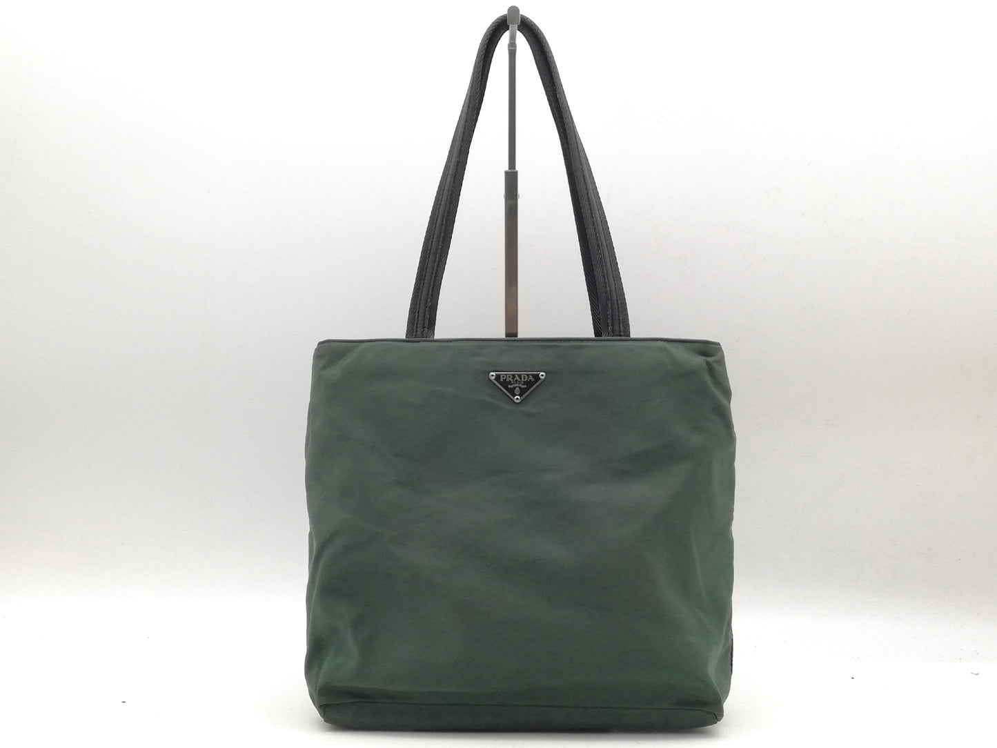 PRADA Tessuto Khaki Shoulder Bag