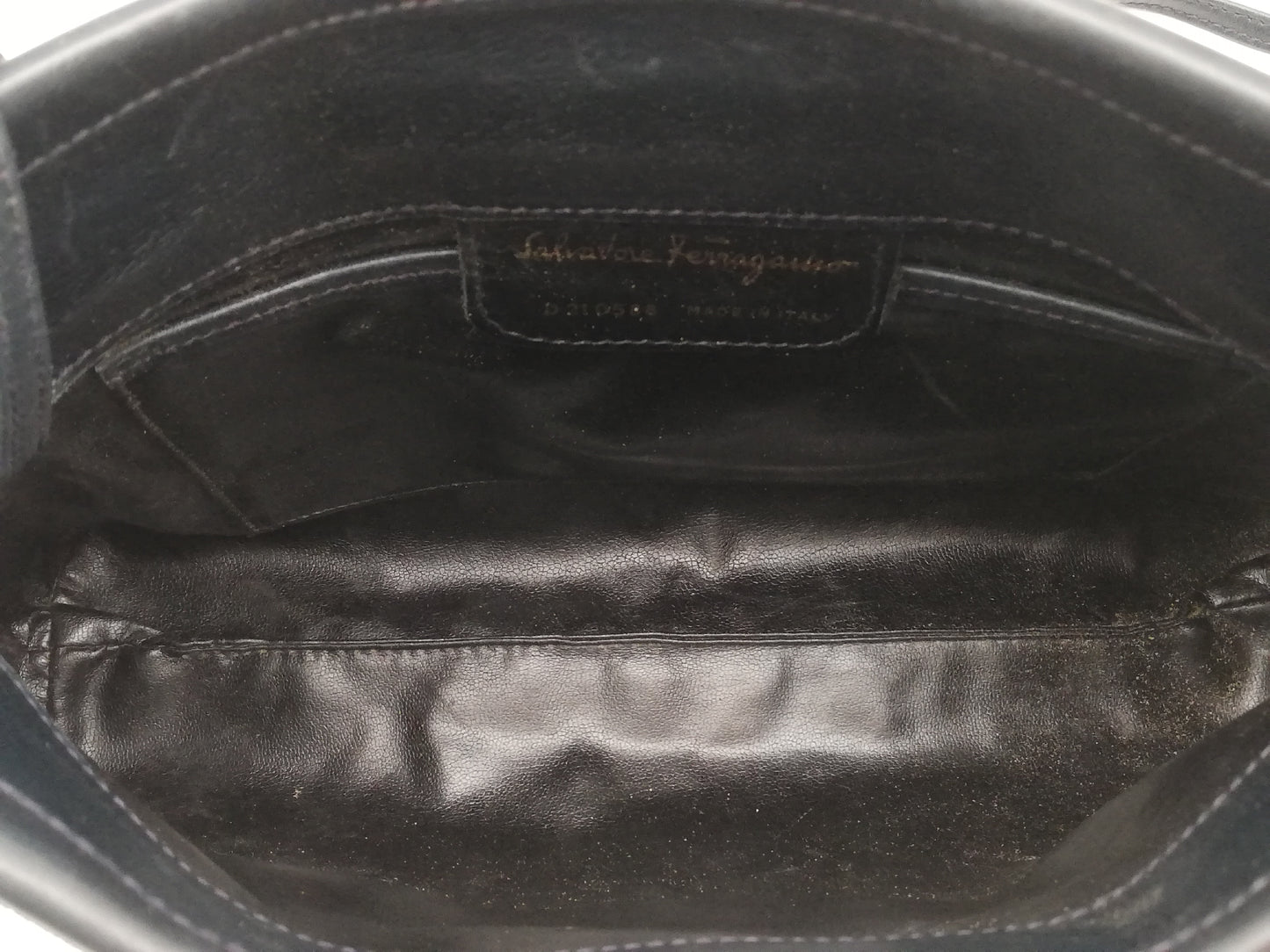 Salvatore Ferragamo Vara Leather Shoulder Bag