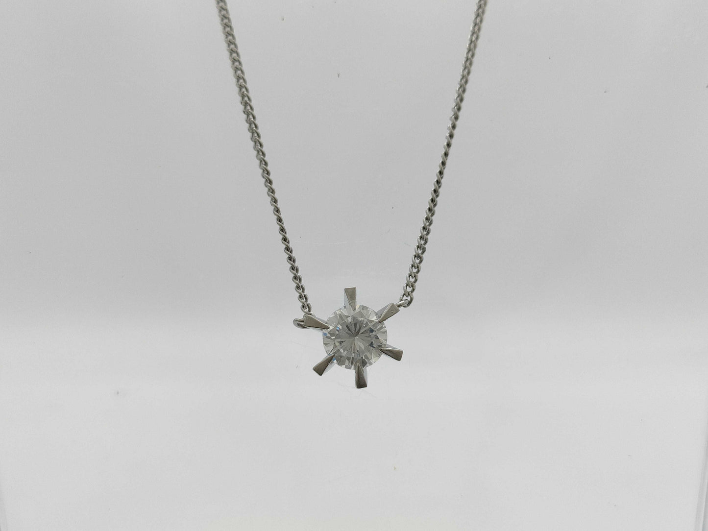 D1.006ct PT900/PT850 4.6g Necklace