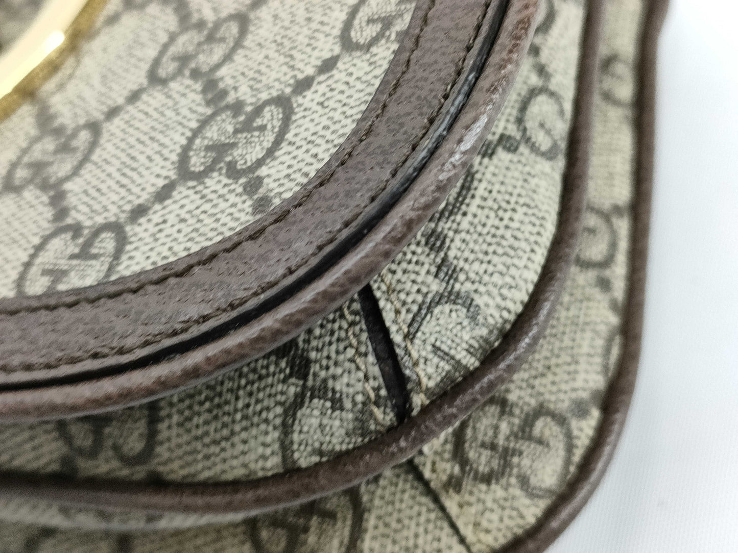 GUCCI GG Supreme Blondie Belt Bag, Beige, 703807